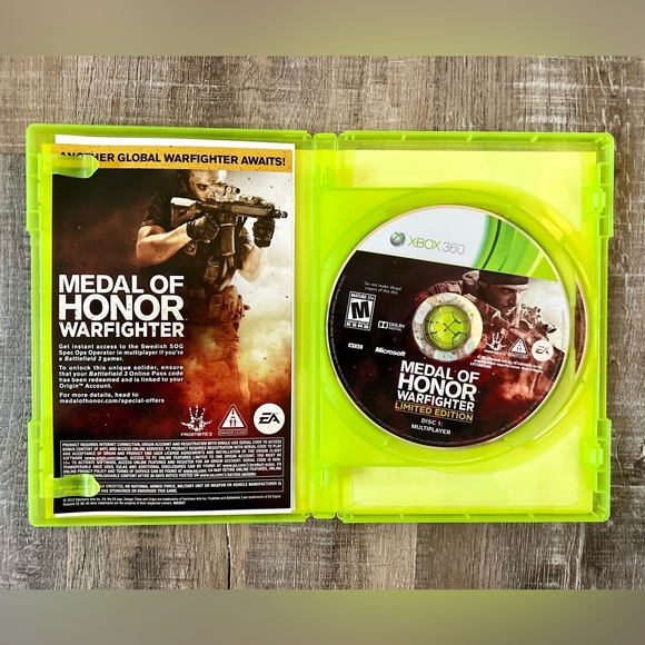 Xbox 360 Medal of Honor Warfighter Limited Edition Video Game - Tested - Picture 5 of 5